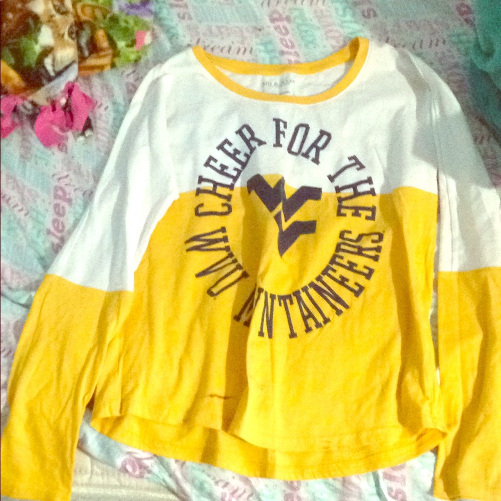 WVU mountaineer long sleeve shirt